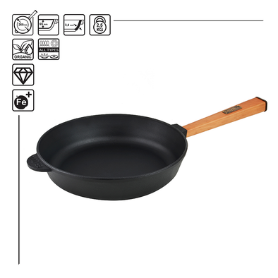 Cast iron frying pan Optima, 260x65.5 mm