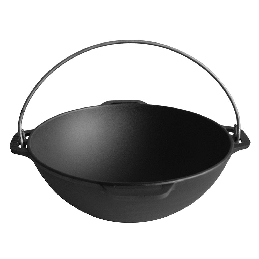 Wok ASIA 15 liters with cast iron lid Kazan Cooking Pot Camping - Germany,  New - The wholesale platform