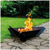 FIRE / TRIANGLE garden firepit - tandoor-adventures.uk
