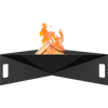 FIRE / PYRAMID garden firepit - tandoor-adventures.uk