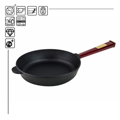 Cast iron frying pan Optima-Bordo, 260x65.5 mm