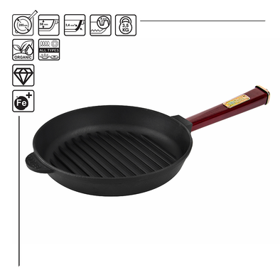 Optima-Bordo cast iron grill pan, 280x58.5 mm
