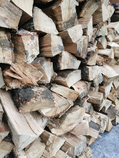 12,5kg Hardwood Kiln Dried Oak Logs For tandoor, firepit, pizza oven .