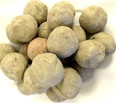 Chamotte Clay Balls/ Clay Stones/ Tandoor Stones - tandoor-adventures.uk